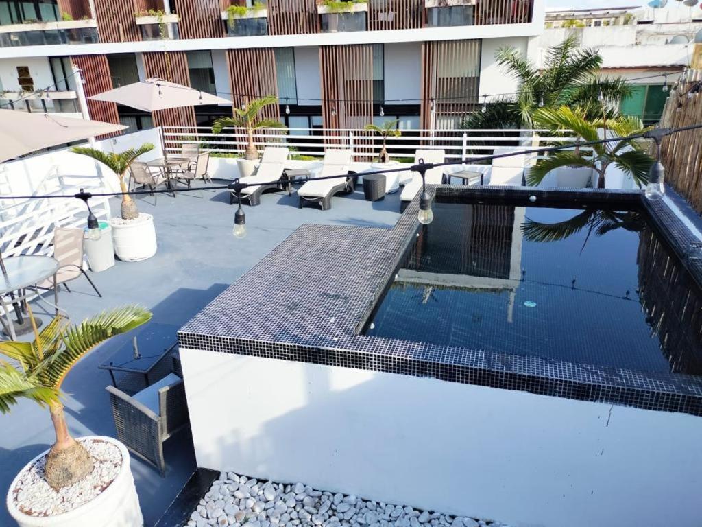 Silversands Hotel Boutique - 5Th Ave Плая дел Кармен Екстериор снимка