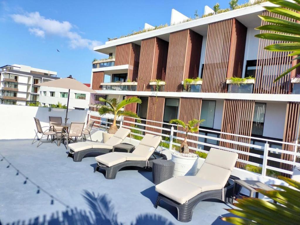 Silversands Hotel Boutique - 5Th Ave Плая дел Кармен Екстериор снимка