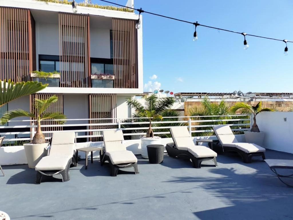 Silversands Hotel Boutique - 5Th Ave Плая дел Кармен Екстериор снимка